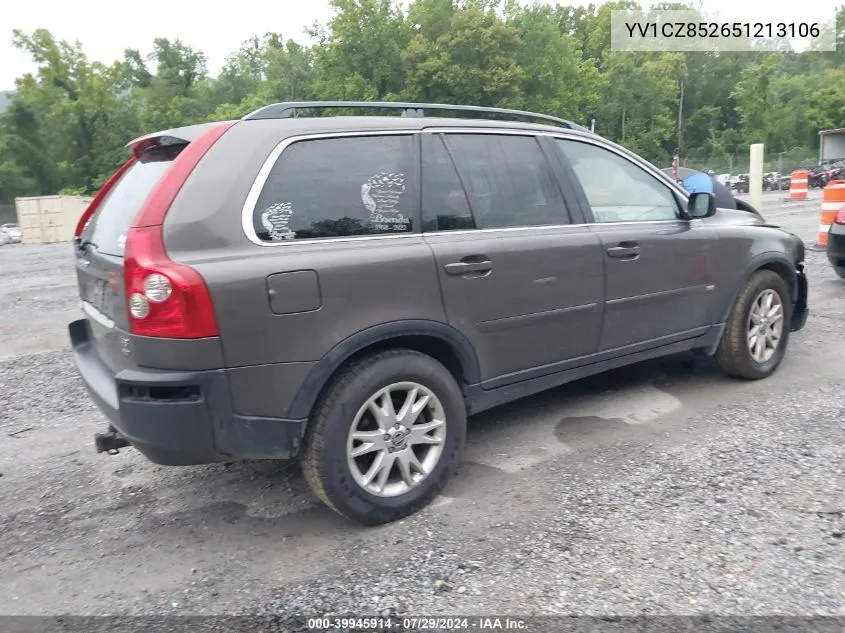 YV1CZ852651213106 2005 Volvo Xc90 T6