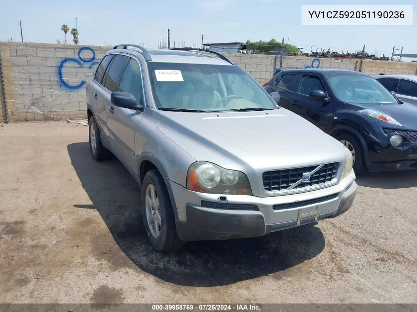 YV1CZ592051190236 2005 Volvo Xc90 2.5T Awd