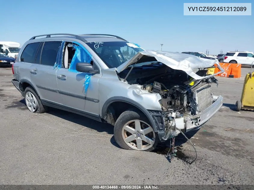 YV1CZ592451212089 2005 Volvo Xc90 2.5T Awd