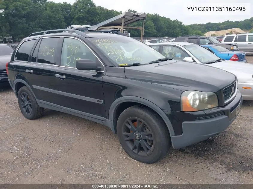 2005 Volvo Xc90 2.5T Awd VIN: YV1CZ911351160495 Lot: 40138830