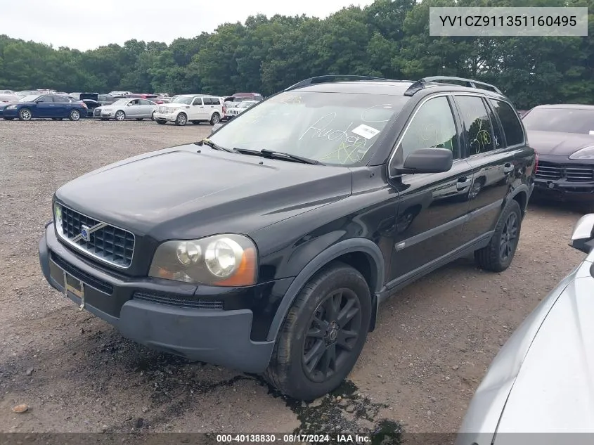 2005 Volvo Xc90 2.5T Awd VIN: YV1CZ911351160495 Lot: 40138830