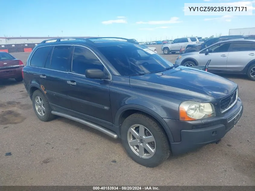 YV1CZ592351217171 2005 Volvo Xc90 2.5T Awd