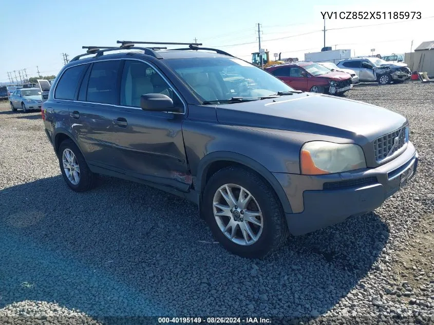 2005 Volvo Xc90 T6 VIN: YV1CZ852X51185973 Lot: 40195149