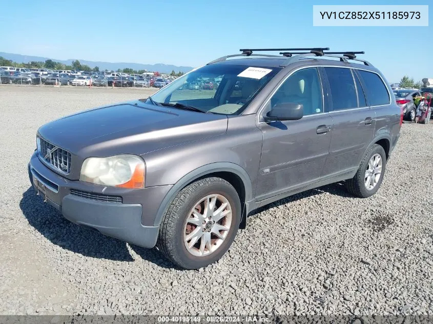 YV1CZ852X51185973 2005 Volvo Xc90 T6