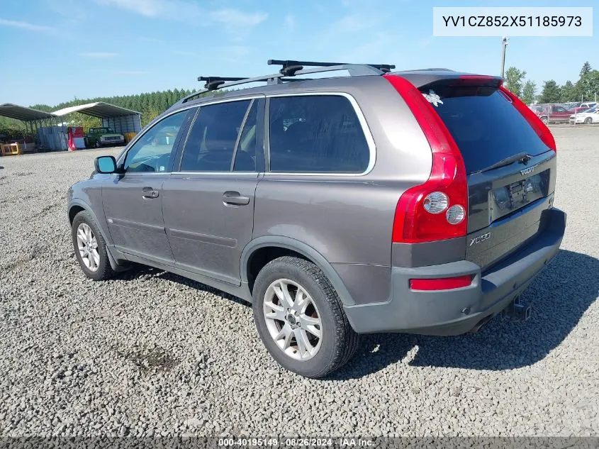 YV1CZ852X51185973 2005 Volvo Xc90 T6