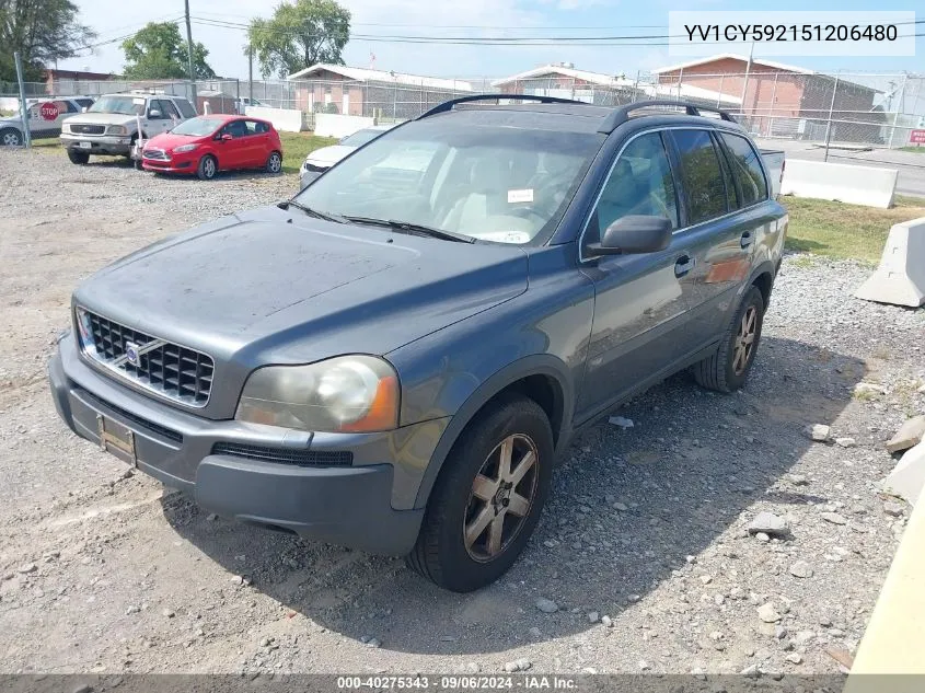 2005 Volvo Xc90 2.5T VIN: YV1CY592151206480 Lot: 40275343