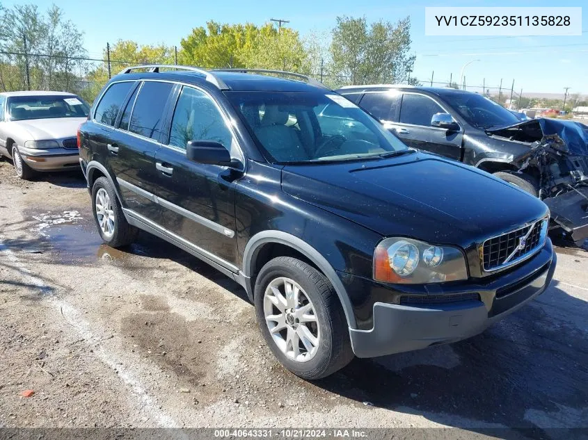 2005 Volvo Xc90 VIN: YV1CZ592351135828 Lot: 40643331