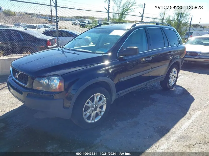 2005 Volvo Xc90 VIN: YV1CZ592351135828 Lot: 40643331