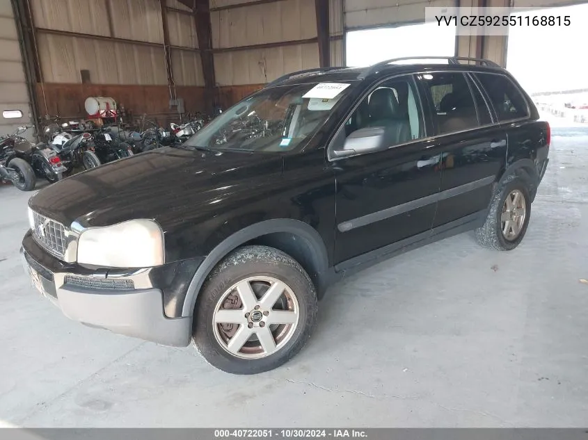 YV1CZ592551168815 2005 Volvo Xc90 2.5T Awd