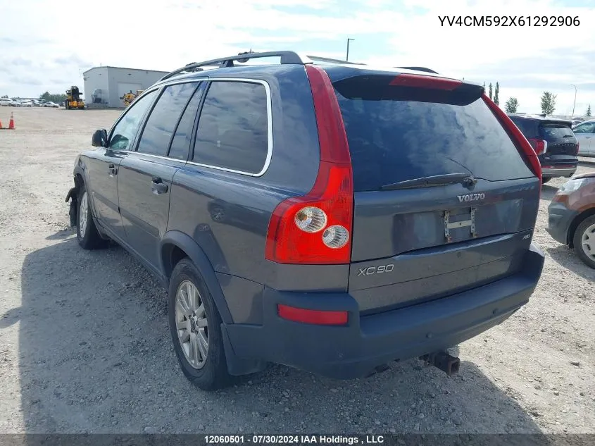 2006 Volvo Xc90 VIN: YV4CM592X61292906 Lot: 12060501