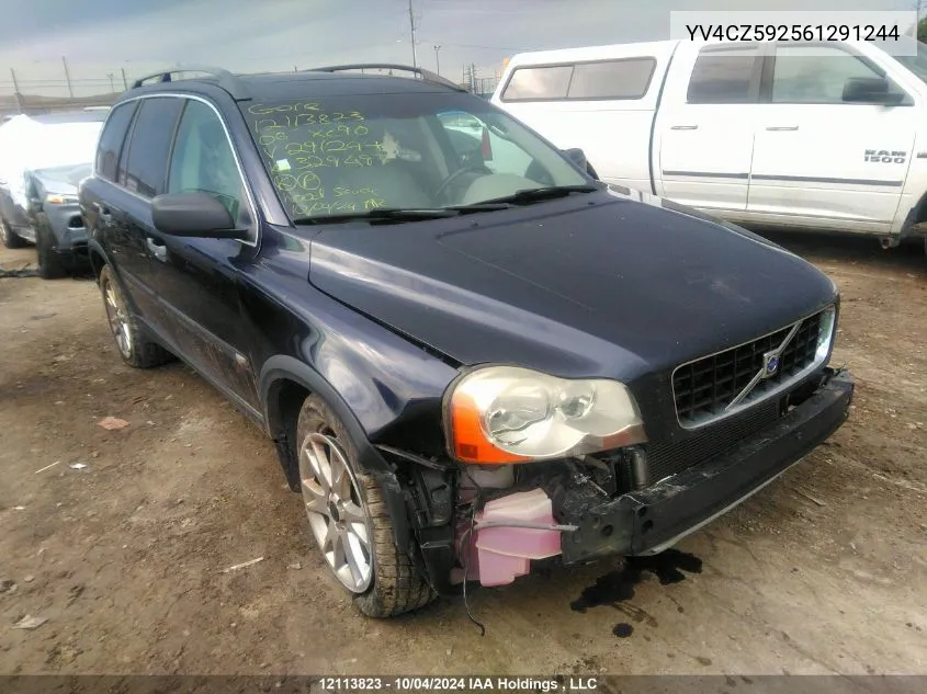 2006 Volvo Xc90 VIN: YV4CZ592561291244 Lot: 12113823