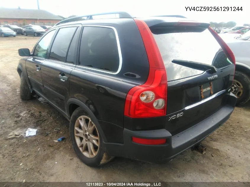 2006 Volvo Xc90 VIN: YV4CZ592561291244 Lot: 12113823