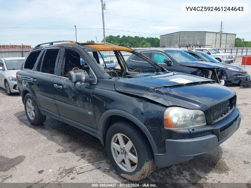 2006 Volvo Xc90 2.5T VIN: YV4CZ592461244643 Lot: 39824427