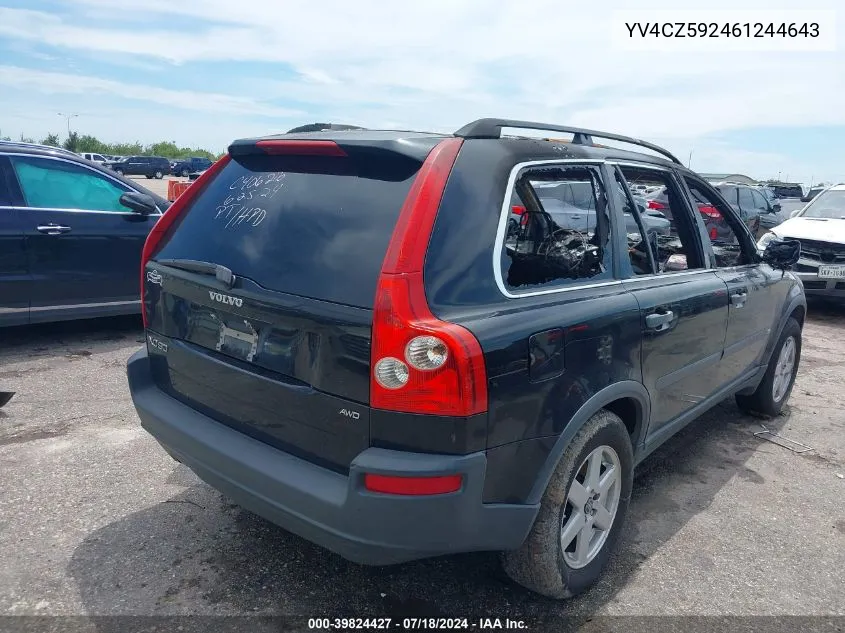 YV4CZ592461244643 2006 Volvo Xc90 2.5T