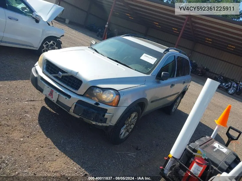 YV4CY592361225911 2006 Volvo Xc90 2.5T