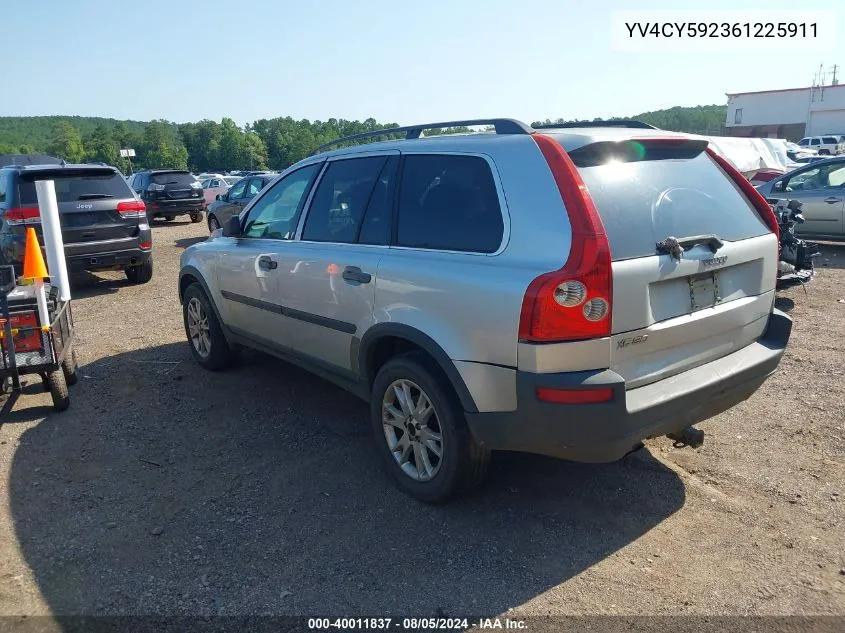 2006 Volvo Xc90 2.5T VIN: YV4CY592361225911 Lot: 40011837