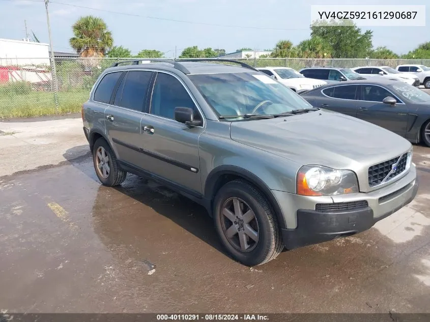 2006 Volvo Xc90 2.5T VIN: YV4CZ592161290687 Lot: 40110291