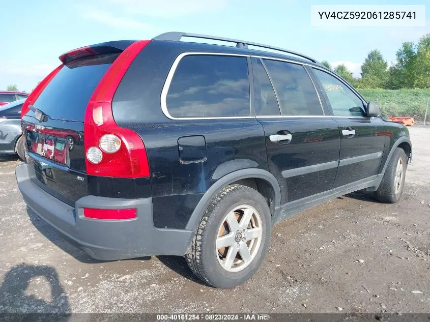 YV4CZ592061285741 2006 Volvo Xc90 2.5T