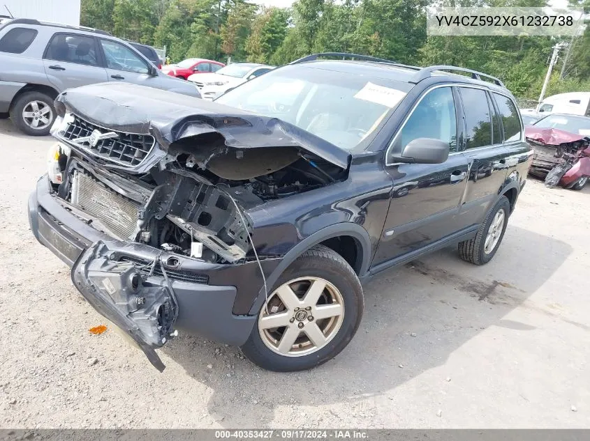 YV4CZ592X61232738 2006 Volvo Xc90 2.5T