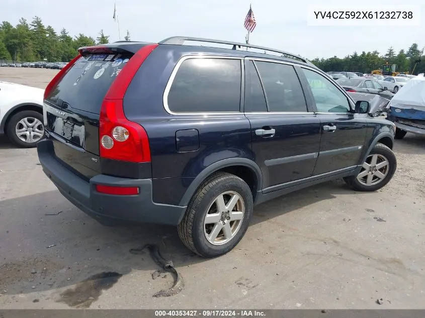 2006 Volvo Xc90 2.5T VIN: YV4CZ592X61232738 Lot: 40353427