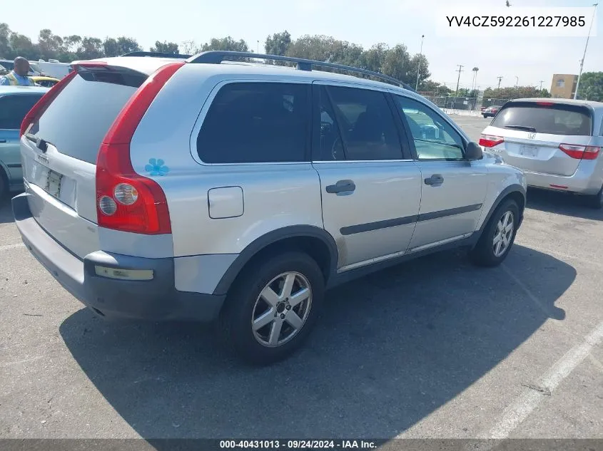 YV4CZ592261227985 2006 Volvo Xc90