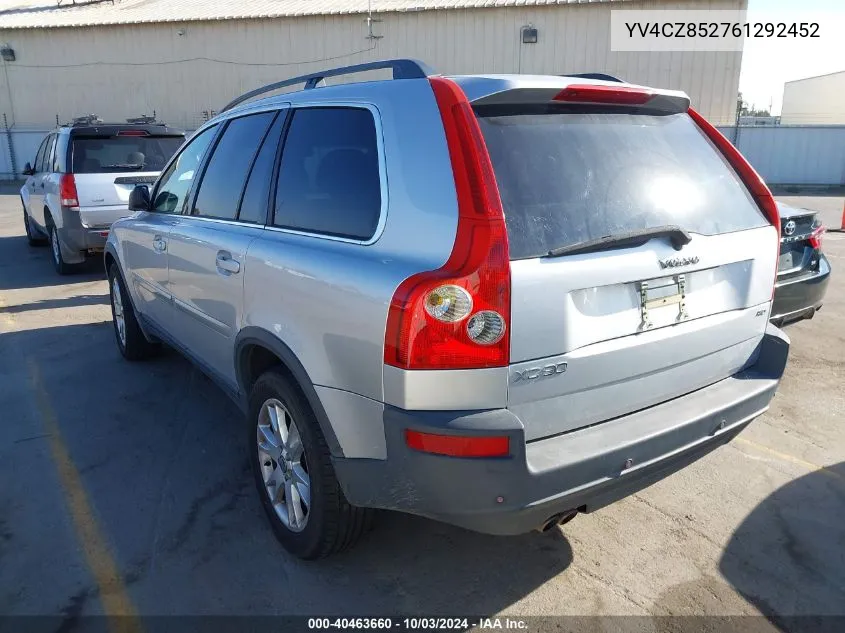 2006 Volvo Xc90 V8/Volvo Ocean Race Edition VIN: YV4CZ852761292452 Lot: 40463660