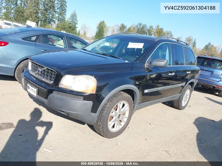 2006 Volvo Xc90 2.5T VIN: YV4CZ592061304188 Lot: 40528739