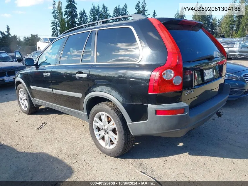 2006 Volvo Xc90 2.5T VIN: YV4CZ592061304188 Lot: 40528739