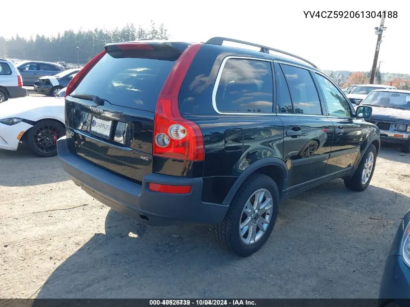 2006 Volvo Xc90 2.5T VIN: YV4CZ592061304188 Lot: 40528739