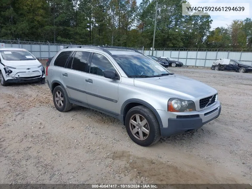 2006 Volvo Xc90 2.5T VIN: YV4CY592661294639 Lot: 40547417