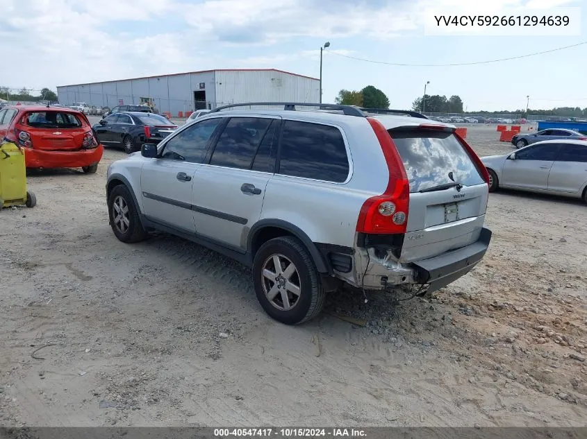 2006 Volvo Xc90 2.5T VIN: YV4CY592661294639 Lot: 40547417