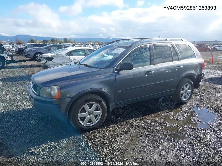 2006 Volvo Xc90 VIN: YV4CM592861253893 Lot: 40648592