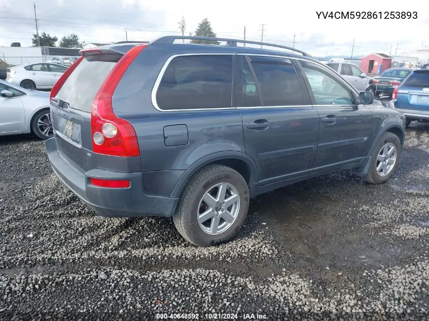 2006 Volvo Xc90 VIN: YV4CM592861253893 Lot: 40648592