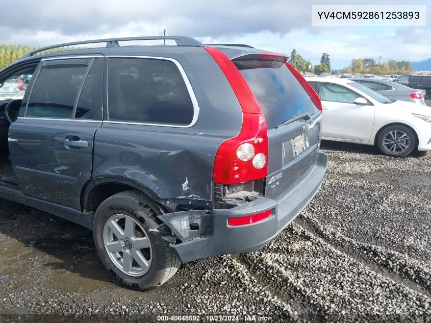 2006 Volvo Xc90 VIN: YV4CM592861253893 Lot: 40648592