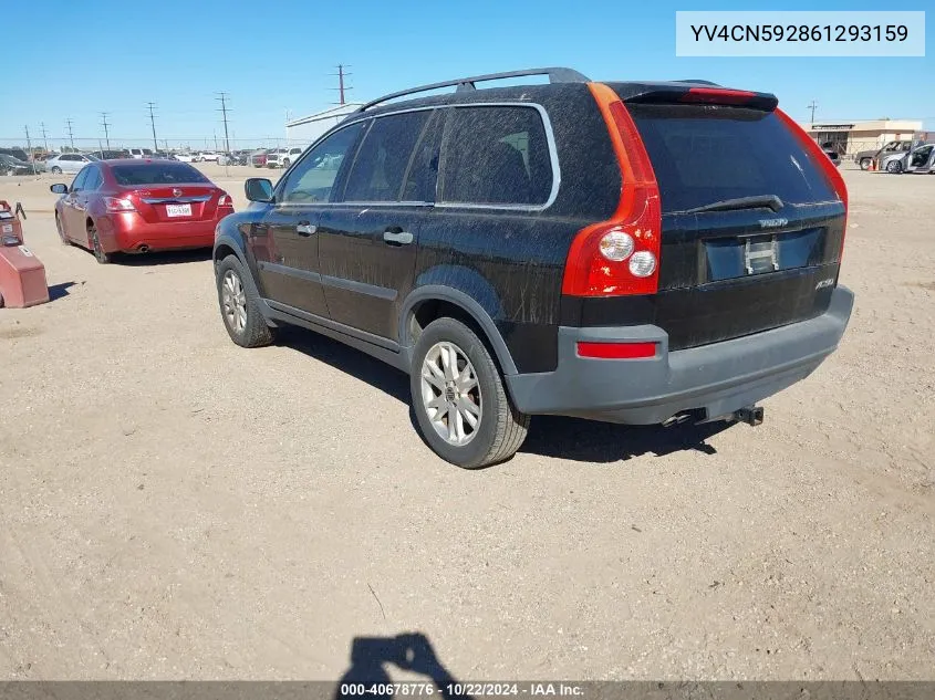 2006 Volvo Xc90 2.5T VIN: YV4CN592861293159 Lot: 40678776