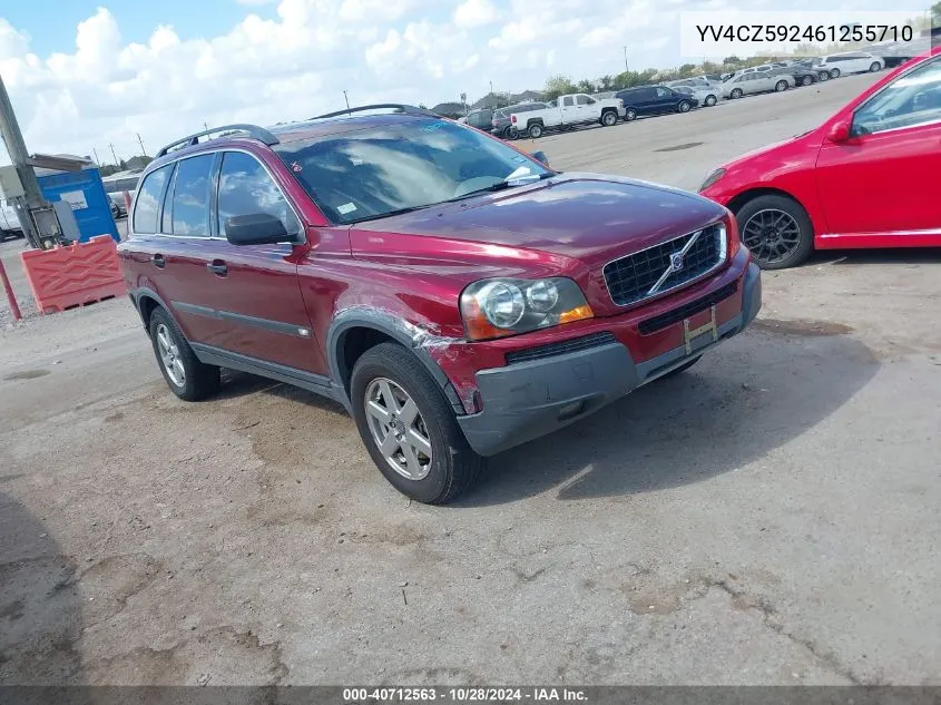 2006 Volvo Xc90 2.5T VIN: YV4CZ592461255710 Lot: 40712563