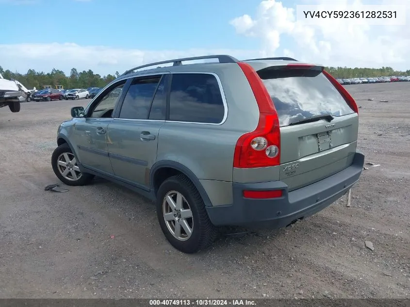 2006 Volvo Xc90 2.5T VIN: YV4CY592361282531 Lot: 40749113