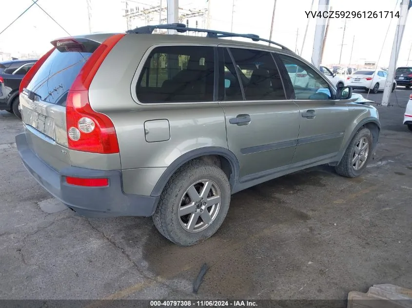 2006 Volvo Xc90 2.5T VIN: YV4CZ592961261714 Lot: 40797308