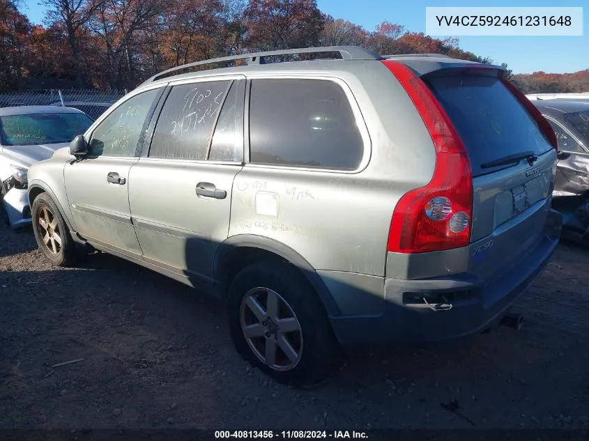 2006 Volvo Xc90 2.5T VIN: YV4CZ592461231648 Lot: 40813456