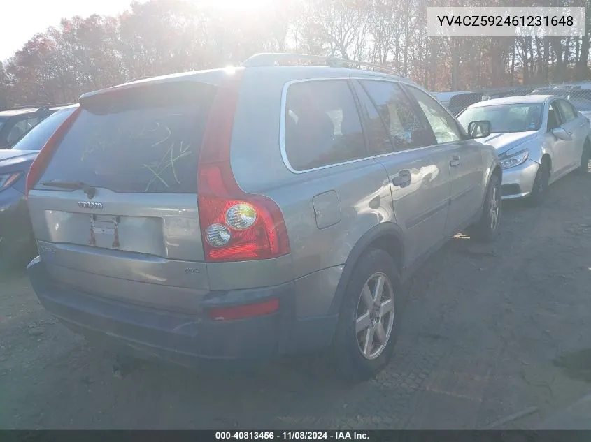 2006 Volvo Xc90 2.5T VIN: YV4CZ592461231648 Lot: 40813456