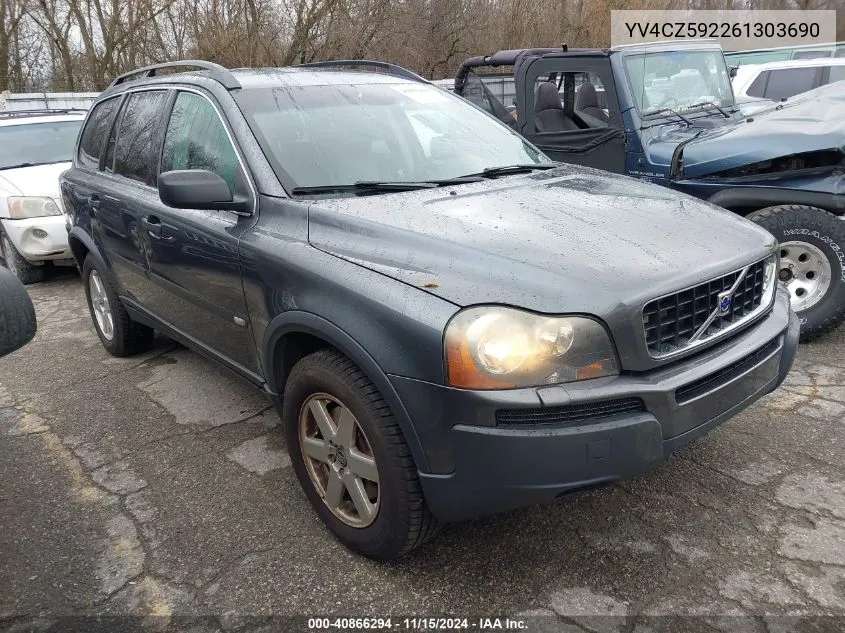 2006 Volvo Xc90 VIN: YV4CZ592261303690 Lot: 40866294