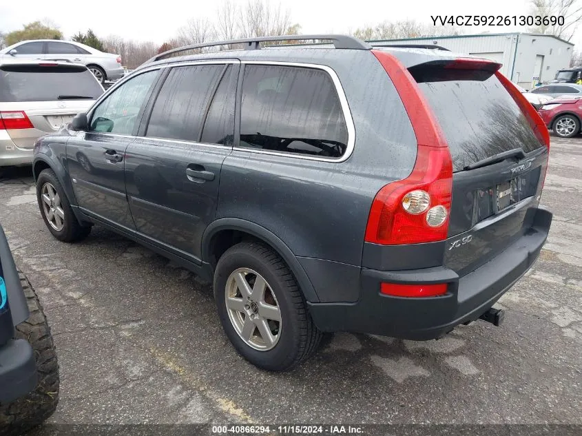 2006 Volvo Xc90 VIN: YV4CZ592261303690 Lot: 40866294