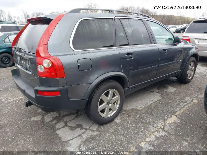 2006 Volvo Xc90 VIN: YV4CZ592261303690 Lot: 40866294