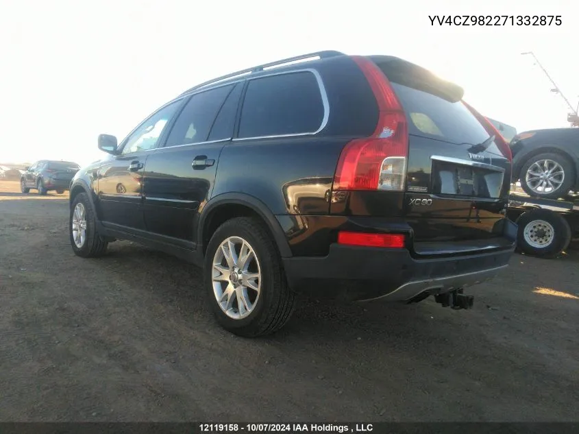 2007 Volvo Xc90 VIN: YV4CZ982271332875 Lot: 12119158