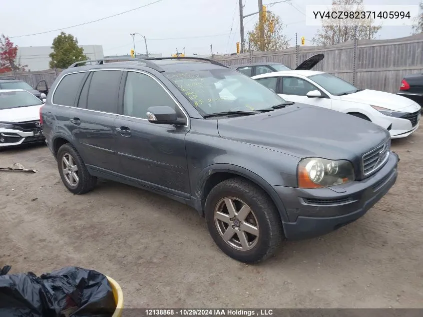 2007 Volvo Xc90 VIN: YV4CZ982371405994 Lot: 12138868