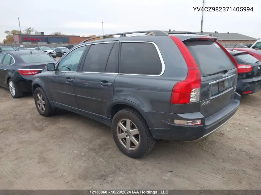 2007 Volvo Xc90 VIN: YV4CZ982371405994 Lot: 12138868