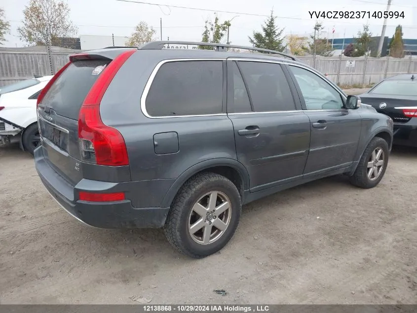 2007 Volvo Xc90 VIN: YV4CZ982371405994 Lot: 12138868