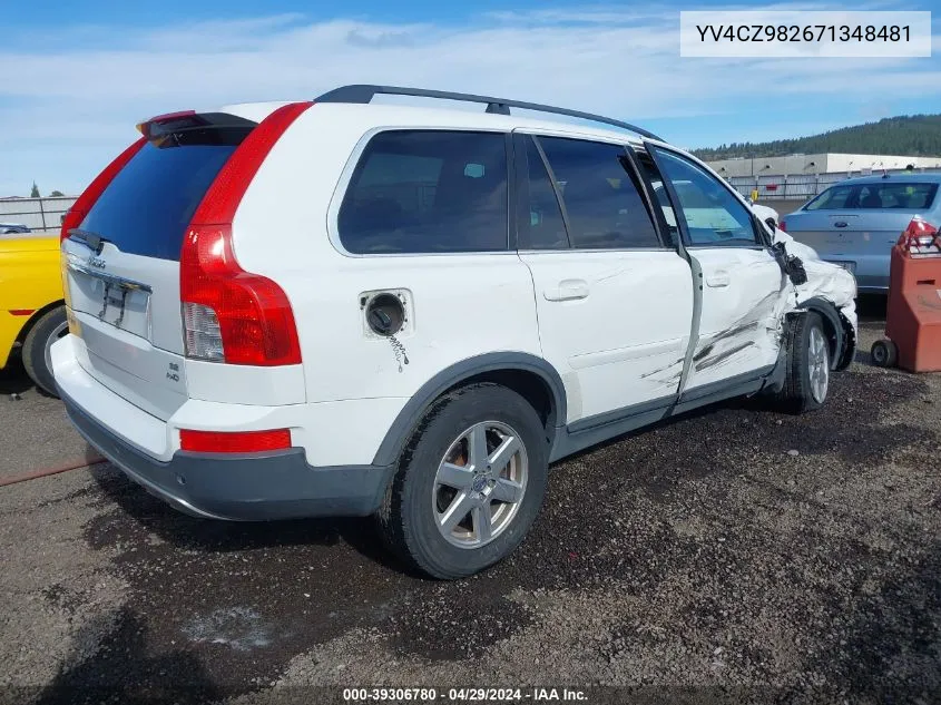 YV4CZ982671348481 2007 Volvo Xc90 3.2