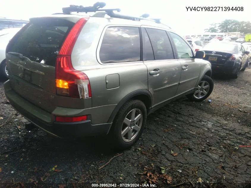 2007 Volvo Xc90 3.2 VIN: YV4CY982271394408 Lot: 39952042