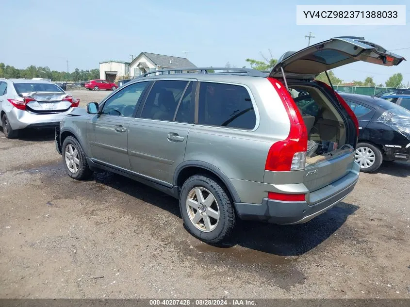 2007 Volvo Xc90 3.2 VIN: YV4CZ982371388033 Lot: 40207428